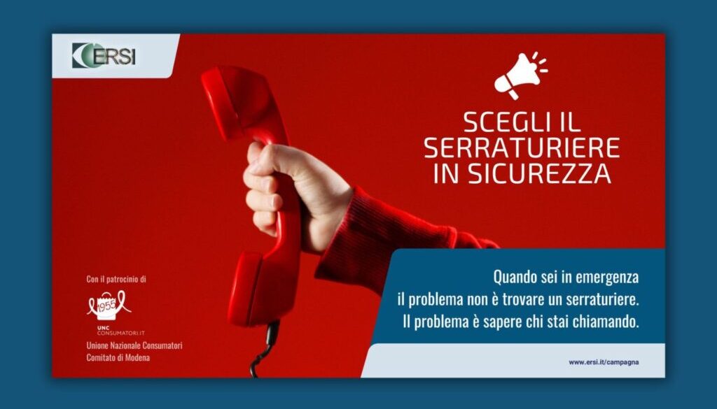 ERSI Scegli il serraturiere in sicurezza